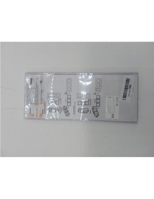 bticino 448148023 placa Triple Horizontal       