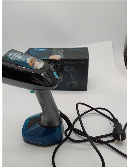 Cecotec Plancha Vertical Fast&Furious 4040 Absolute. 1700 W, Vapor Continuo de 35 g/min, Cable Extralargo de 2 m, Sistema de Seg