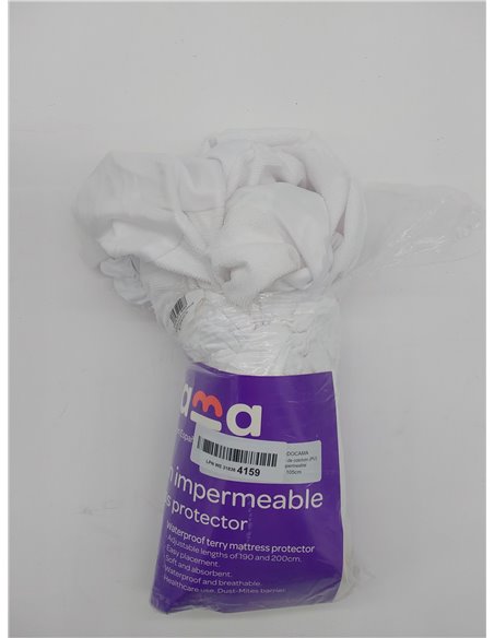Todocama - (105 x 190cm). Protector de colchón/Cubre colchón Ajustable, de Rizo, Impermeable y Transpirable. 