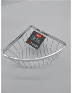 TATAY 6604100 - Aluminium Cesta organizadora de Ducha rinconera de Aluminio 2