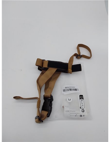 HEELE Bozal para Perros Mediano Bozal Suave para Perros Nylon con Lazo Acolchado Ajustable Bozal para Perro Cómodos Transpirable