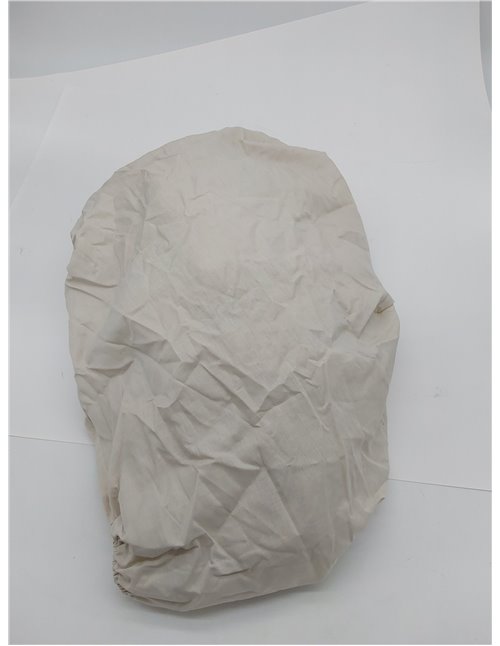 Burrito Blanco | Sábana Ajustable | Cama de 80cm. (+Medidas Disponibles) | 50% Algodón - 50% Poliéster | Diseño A7 | Color Beige
