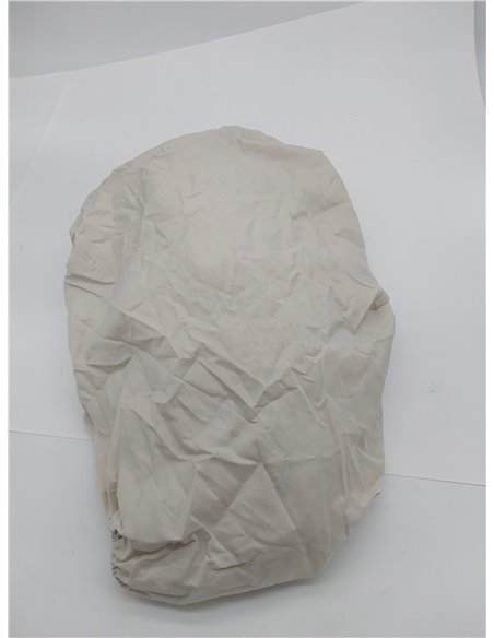 Burrito Blanco | Sábana Ajustable | Cama de 80cm. (+Medidas Disponibles) | 50% Algodón - 50% Poliéster | Diseño A7 | Color Beige