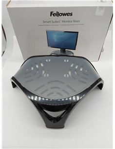 Fellowes - Smart Suites - Soporte elevador para monitor de ordenador de sobremesa y portátil, ajustable en altura 2