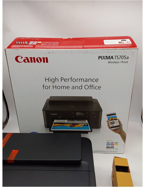 Canon Pixma TS705a Impresora Compacta, Sistema de Inyección de Tinta, Impresión, Copia, WiFi, Conectividad Inalámbrica, Cartucho