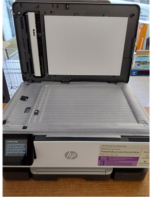 HP OfficeJet Pro 8132e, Impresora multifunción profesional de inyección de tinta A4 a color, Copia, Escáner, Fax, Wi-Fi, Impresi