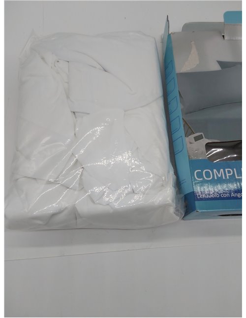 Poligino Sabanas Cama 120 - Juego Sábanas 3 Piezas - Sábanas Bajera Ajustable - Encimera - 1 Funda de Almohada 50x80 (Cama 120-1