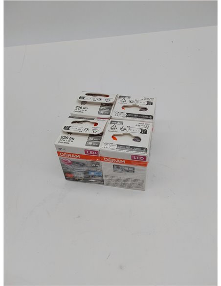 OSRAM Lámpara reflectora Superstar, GU10 base, vidrio transparente ,Blanco frío (4000K), 230 Lumen, sustituto de 35W-iluminante 