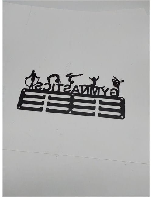 CREATCABIN - Soporte para Medallas de Gimnasia, Colgador de Medallas, Estante de Exhibición de Metal Deportivo para Colgar Premi