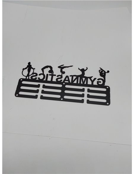 CREATCABIN - Soporte para Medallas de Gimnasia, Colgador de Medallas, Estante de Exhibición de Metal Deportivo para Colgar Premi