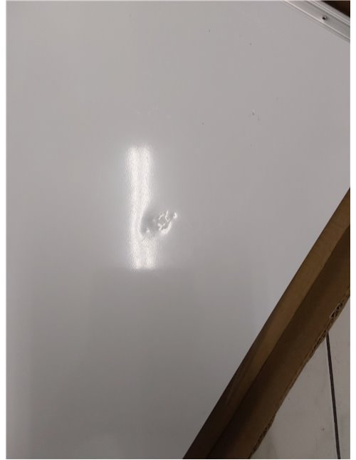 maxtek Pizarra Blanca Móvil 180 x 100 cm, Pizarra Magnética Marco de Aluminio de Doble Cara, con Marcadores, Imanes, Borrador de