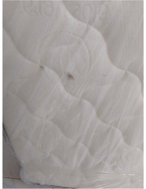 Nalui - Colchón Cuna 117 x 57 cm Baby Dreams Núcleo HR Adapt Foam, Lateral 3D Transpirable y Tejido Aloe Vera Hipoalergénico | R