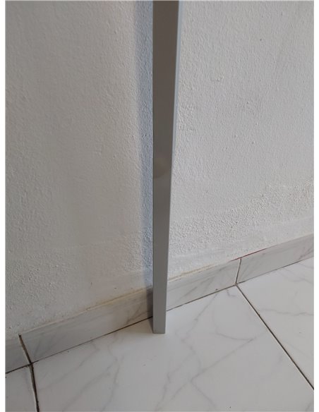 Alberts 484026 Perfil de protección para borde de escalón Aluminio, anodizado en tonalidad de bronce 1000 x 45 x 23 mm