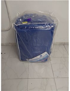 Gre CPR650 - Cobertor de Verano para Piscina Redonda de 640 cms, Color Azul 2