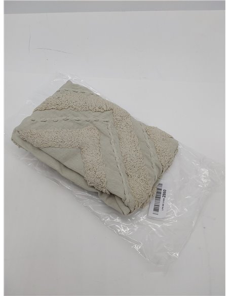 furn. Cubierta de cojín de Orson, Algodón, Taupe, 30 x 50cm 