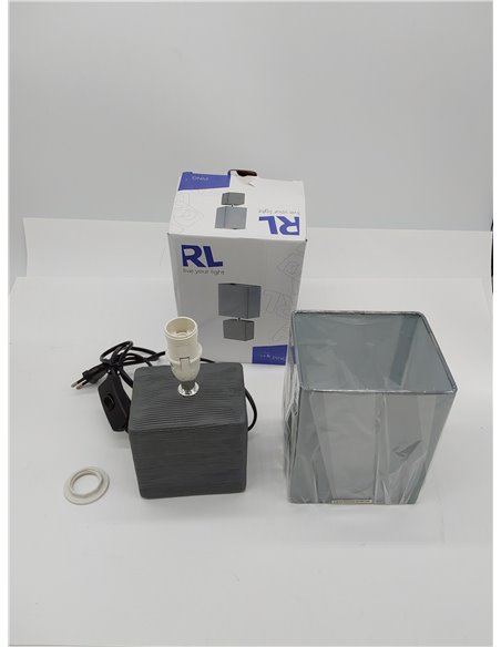 Reality Ping - Lámpara de Sobremesa para Interior Incluido Interruptor de Cable Necesaria 1 bombilla E14 de Máximo 40 W Excluida