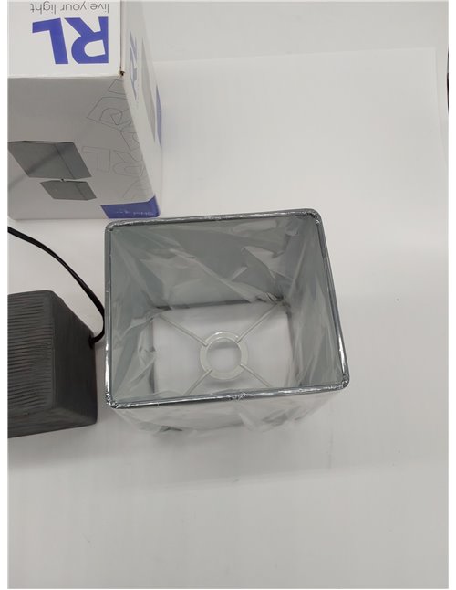 Reality Ping - Lámpara de Sobremesa para Interior Incluido Interruptor de Cable Necesaria 1 bombilla E14 de Máximo 40 W Excluida