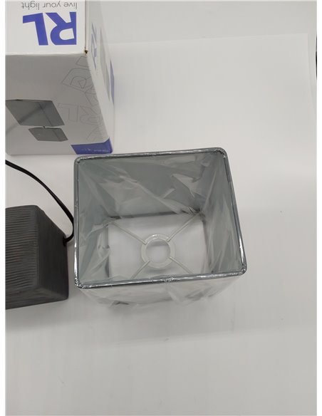 Reality Ping - Lámpara de Sobremesa para Interior Incluido Interruptor de Cable Necesaria 1 bombilla E14 de Máximo 40 W Excluida