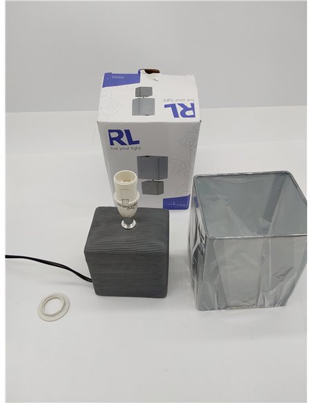 Reality Ping - Lámpara de Sobremesa para Interior Incluido Interruptor de Cable Necesaria 1 bombilla E14 de Máximo 40 W Excluida