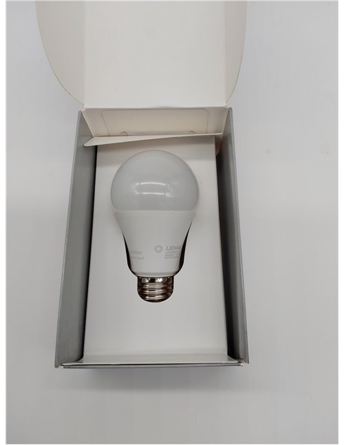 LEDVANCE Lámpara LED SMART+ MATTER, compatible con Google, Alexa, Apple, aspecto esmerilado, 9W, 806lm, base E27, función RGBW y