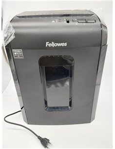 Fellowes 10M - Trituradora de papel, microcorte, destruye hasta 10 hojas, destructora de papel uso personal, papelera 19L, nivel 2