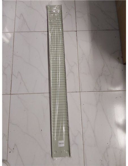 Nobo 1900404 - Panel de metal para organización de tarjetas, incluye 54 ranuras