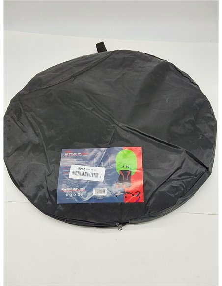 Chroma Verde Ozone Chroma X30 - Diseñado para Streaming - Chroma Key para acoplarlo a tu Silla Gaming - 100x130cm, Incluye Bolsa