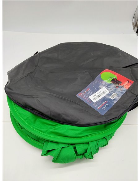 Chroma Verde Ozone Chroma X30 - Diseñado para Streaming - Chroma Key para acoplarlo a tu Silla Gaming - 100x130cm, Incluye Bolsa