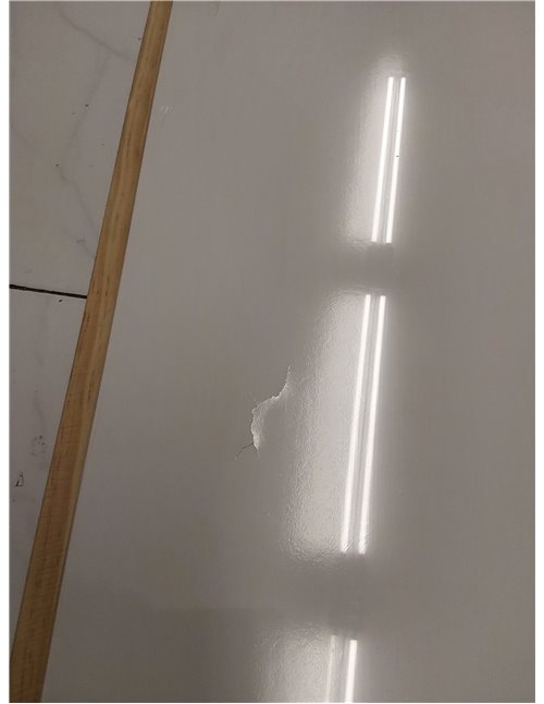 CHELY INTERMARKET Pizarra Blanca Esmaltada 90X60 CM NO Magnética Marco Madera Incluye Rotulador Borrador Kit Colgar Tablero Ofic