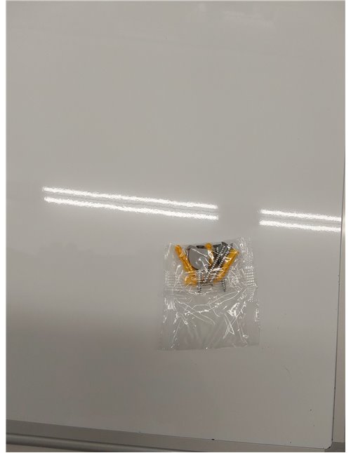 OFITURIA® Pizarra Blanca Magnética Lacada Con Marco De Aluminio Resistente Fácil De Borrar En Seco, Medida 120x90 cm
