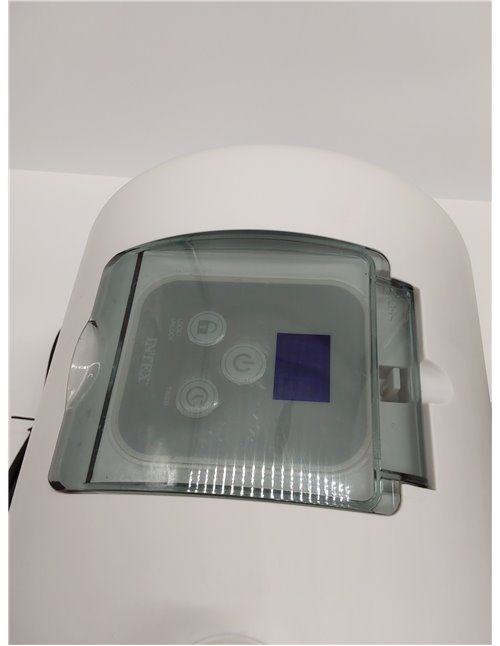 Intex Depuradora cartucho C2500, Filtración 9.463 l/h, Cartucho tipo B, Compatible con piscinas hasta 52.900 L, Temporizador pro