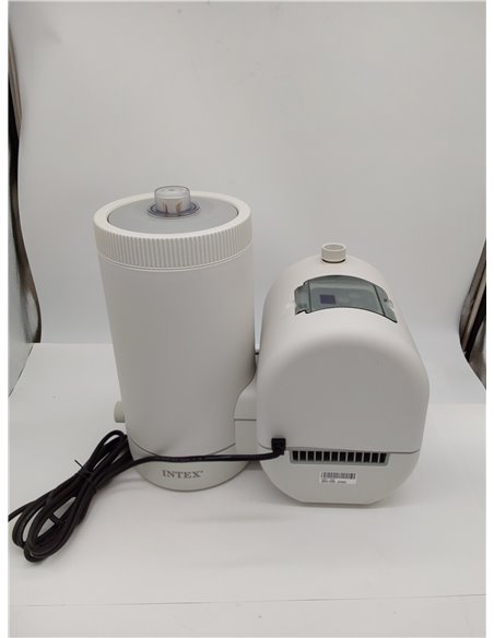 Intex Depuradora cartucho C2500, Filtración 9.463 l/h, Cartucho tipo B, Compatible con piscinas hasta 52.900 L, Temporizador pro