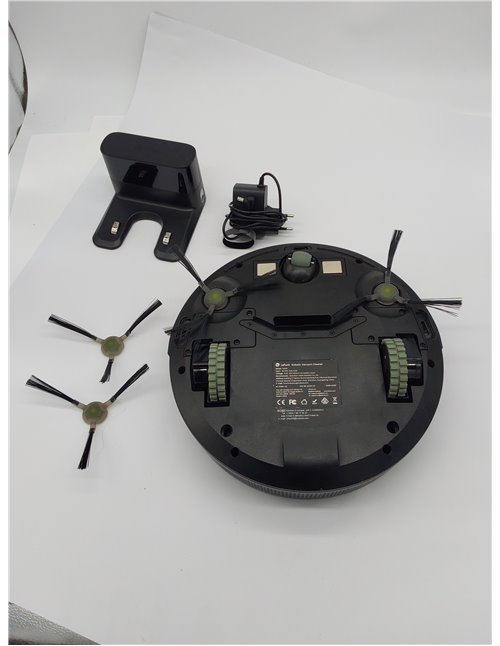 LEFANT Robot Aspirador 2200Pa, Aspirador Robot Autonomía de 120 Min, WiFi/App/Alexa, Sensor de Anticolisión/Caída Navegación Int