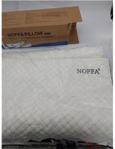 almohado Baja Altura Dura Viscoelástica 60 cm Cervical para Dormir de Lomo y Niños 2