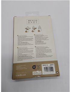 Saco Meyco Baby Animal, equipo inicial para recién nacidos (saco para bebés de 0 a 3 meses, suave para dormir, transpirable y ab 2