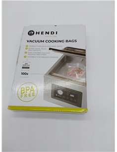 HENDI Bolsas de cocción al vacío - 100 unidades - 150x200 mm