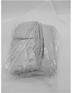 Eysa Funda de Chaise Longue práctica Oriente 290cm., Color 06/Gris, Izquierda Vista Frontal 2