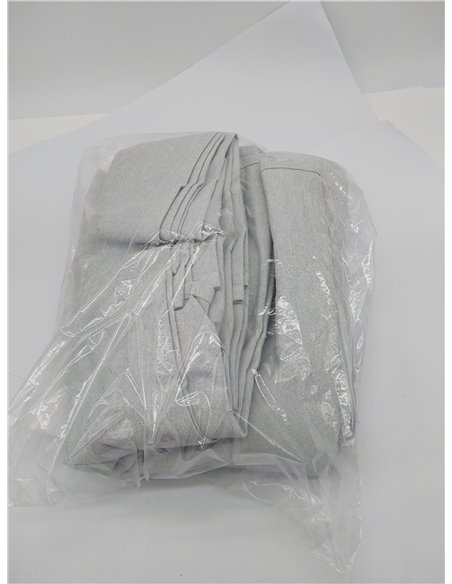 Eysa Funda de Chaise Longue práctica Oriente 290cm., Color 06/Gris, Izquierda Vista Frontal