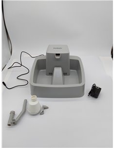 PetSafe Drinkwell - Fuente de Agua para Perros y Gatos de 1 galón, Ideal para Razas de Perros de tamaño Mediano y múltiples hoga