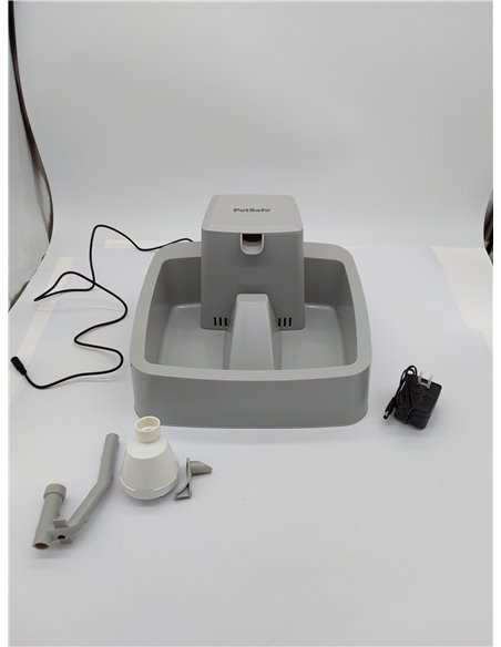 PetSafe Drinkwell - Fuente de Agua para Perros y Gatos de 1 galón, Ideal para Razas de Perros de tamaño Mediano y múltiples hoga