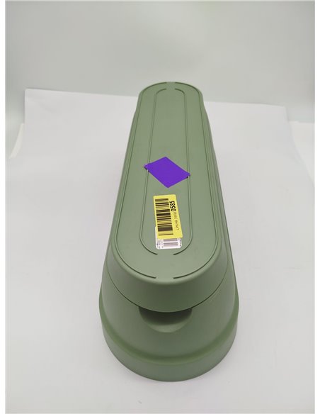 Elho Vibia Campana Trough Allin1 50 - Jardinera por Balcón - Ø 50.4 x H 17.7 cm - Verde/Pistache Green