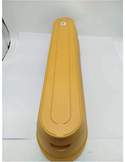 Elho Vibia Campana Trough Allin1 70 - Jardinera por Balcón - Ø 70.4 x H 17.7 cm - Amarillo/Honey Yellow