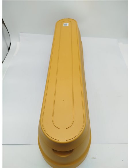 Elho Vibia Campana Trough Allin1 70 - Jardinera por Balcón - Ø 70.4 x H 17.7 cm - Amarillo/Honey Yellow