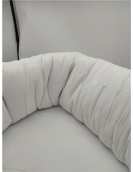 Savel - Almohada Antiácaros con Tejido 100% algodón | Firmeza Media | 150x40cm | Tratamiento antiácaros | Certificación Oeko Tex