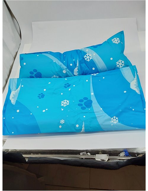 Aisuowa Esterilla Refrescante para Perros y Gatos, Alfombrilla de Gel Autorefrigerante, Cojín Refrescante No Tóxico, Cama Fría y