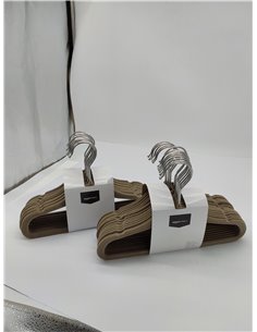 Amazon Basics Perchas de Terciopelo Antideslizante para niños y bebés 2