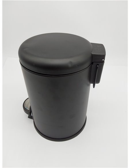 Tatay Papelera Baño con Pedal de Acero Inoxidable, 3L de Capacidad, Interior Extraíble, Cierre con Caída Amortiguada, Libre de B