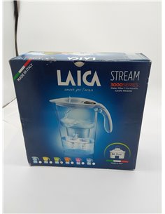 Jarra filtrante de agua LAICA Stream line (Edición en color) y 1 cartucho de filtro de agua Bi-Flux para 30 días - Tapa de llena 2