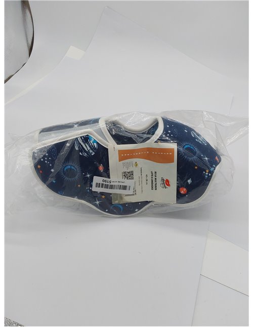 Xiuyer Collar Isabelino para Perro Grande y Pequeño, Plegable, para Curación de Heridas, Gatos y Cachorros, Azul (L) 