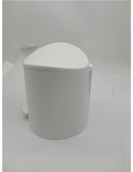 TATAY Papelera Baño con Pedal Estándar 3L | Diseño Práctico y Funcional | Plástico de Gran Resistencia | Compacta y Fácil de Usa
